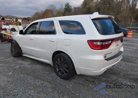 2017 Dodge Durango Gt Awd z USA, uszkodzony, nr VIN 1C4RDJDG0HC639689